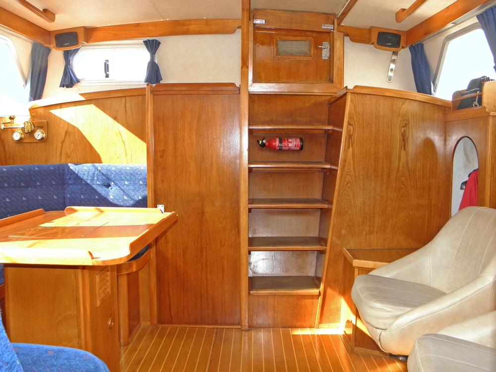 Steuerhaus, Innenausstattung